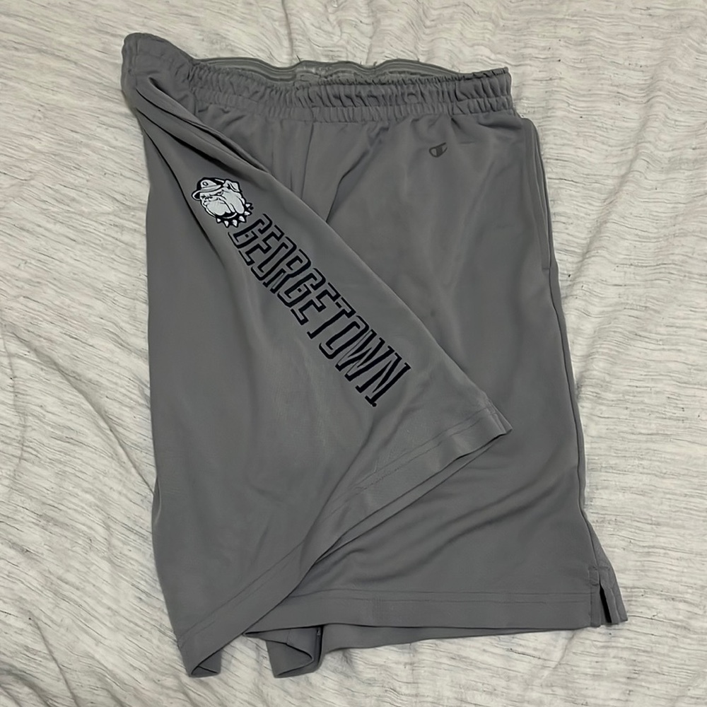 Retro Georgetown Champion Logo Shorts